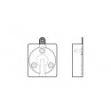 Set di 4 pastiglie freno ROADHOUSE 2059,00