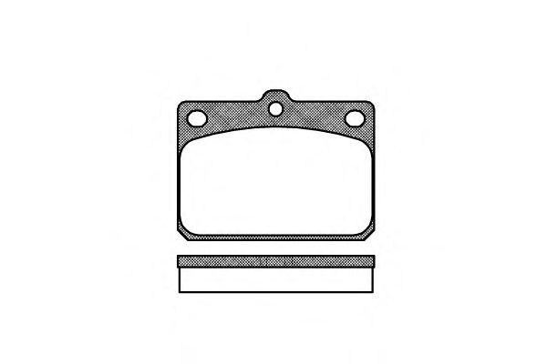 Set di 4 pastiglie freno ROADHOUSE 2079,00