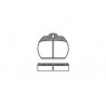 Set di 4 pastiglie freno ROADHOUSE 2082,00