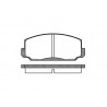 Set di 4 pastiglie freno ROADHOUSE 2098,00