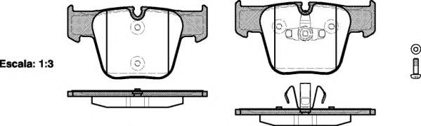 Set di 4 pastiglie freno ROADHOUSE 21218.00