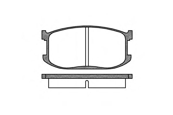Set di 4 pastiglie freno ROADHOUSE 2126,00