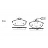 Set di 4 pastiglie freno ROADHOUSE 2134.62