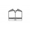 Set di 4 pastiglie freno ROADHOUSE 2140.20
