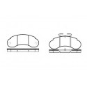 Set di 4 pastiglie freno ROADHOUSE 2142.10