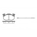 Set di 4 pastiglie freno ROADHOUSE 2144.12
