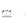 Set di 4 pastiglie freno ROADHOUSE 2144.32