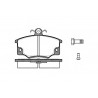 Set di 4 pastiglie freno ROADHOUSE 2146.04