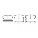 Set di 4 pastiglie freno ROADHOUSE 2147.02