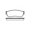 Set di 4 pastiglie freno ROADHOUSE 2149.10