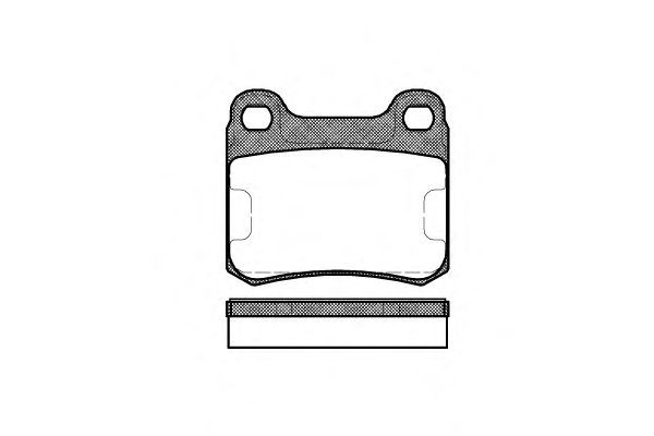 Set di 4 pastiglie freno ROADHOUSE 2157,00