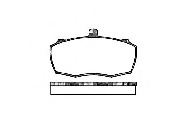 Set di 4 pastiglie freno ROADHOUSE 2159,00