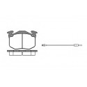 Set di 4 pastiglie freno ROADHOUSE 2163.02