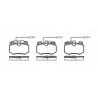 Set di 4 pastiglie freno ROADHOUSE 2170.24