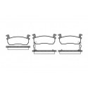 Set di 4 pastiglie freno ROADHOUSE 2174.02