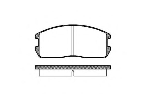 Set di 4 pastiglie freno ROADHOUSE 2175,00