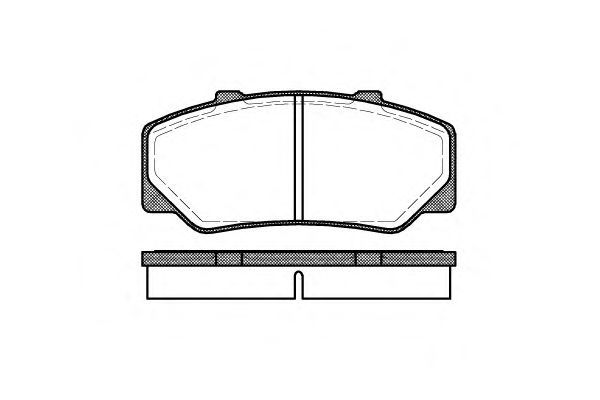 Set di 4 pastiglie freno ROADHOUSE 2176,00