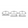 Set di 4 pastiglie freno ROADHOUSE 2178.32