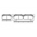 Set di 4 pastiglie freno ROADHOUSE 2210.02