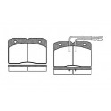 Set di 4 pastiglie freno ROADHOUSE 2211.04