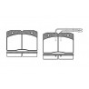 Set di 4 pastiglie freno ROADHOUSE 2211.04