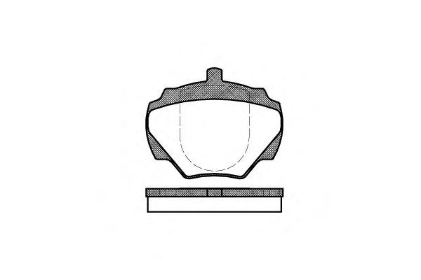 Set di 4 pastiglie freno ROADHOUSE 2222,00
