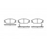 Set di 4 pastiglie freno ROADHOUSE 2224.02