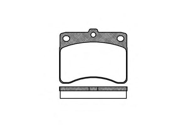 Set di 4 pastiglie freno ROADHOUSE 2232,00