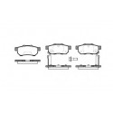 Set di 4 pastiglie freno ROADHOUSE 2233.52