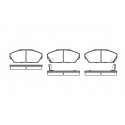 Set di 4 pastiglie freno ROADHOUSE 2237.02