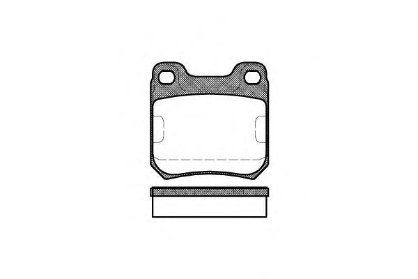 Set di 4 pastiglie freno ROADHOUSE 2239,00