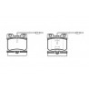 Set di 4 pastiglie freno ROADHOUSE 2247.14