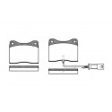 Set di 4 pastiglie freno ROADHOUSE 2249.02