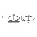 Set di 4 pastiglie freno ROADHOUSE 2252.01