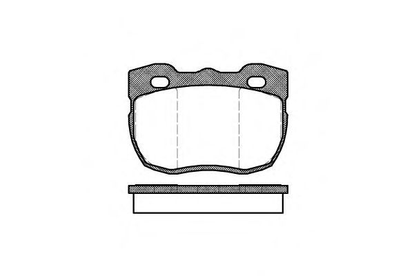 Set di 4 pastiglie freno ROADHOUSE 2267,00