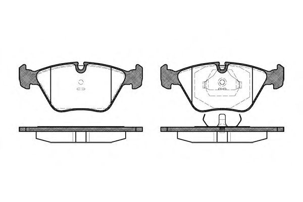 Set di 4 pastiglie freno ROADHOUSE 2270,00