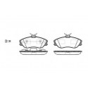 Set di 4 pastiglie freno ROADHOUSE 2276.20