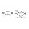 Set di 4 pastiglie freno ROADHOUSE 2281.02