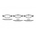Set di 4 pastiglie freno ROADHOUSE 2281.40