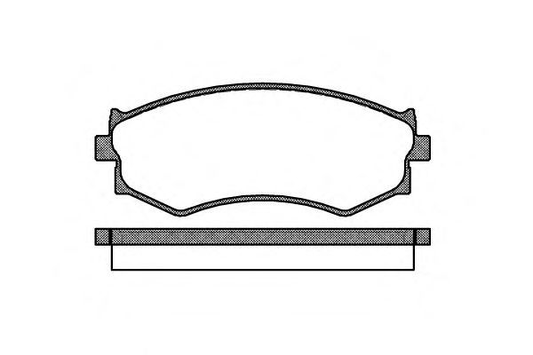Set di 4 pastiglie freno ROADHOUSE 2287,00