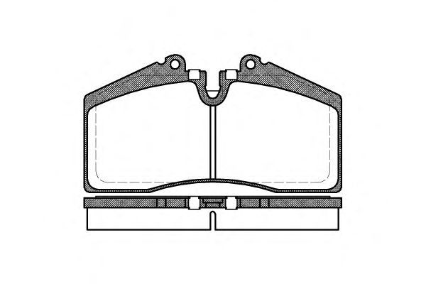 Set di 4 pastiglie freno ROADHOUSE 2288,00