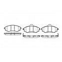 Set di 4 pastiglie freno ROADHOUSE 2318.92