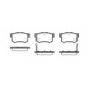 Set di 4 pastiglie freno ROADHOUSE 2325.02
