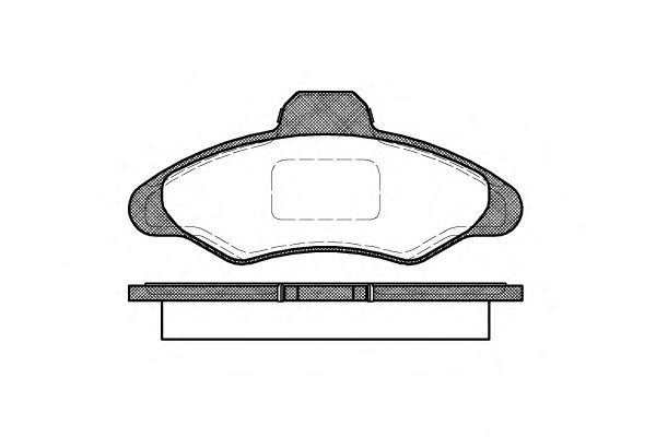 Set di 4 pastiglie freno ROADHOUSE 2331,00