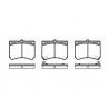 Set di 4 pastiglie freno ROADHOUSE 2333.02