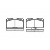 Set di 4 pastiglie freno ROADHOUSE 2355.02