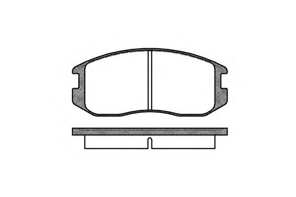 Set di 4 pastiglie freno ROADHOUSE 2357,00