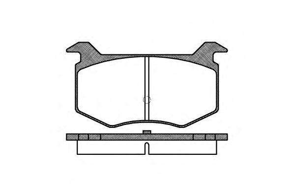 Set di 4 pastiglie freno ROADHOUSE 2388,00