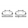 Set di 4 pastiglie freno ROADHOUSE 2391.02