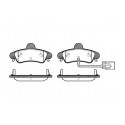 Set di 4 pastiglie freno ROADHOUSE 2433.12